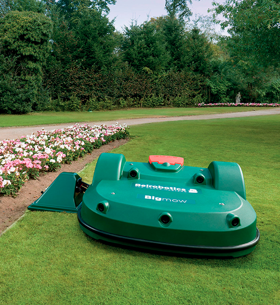 robot mower automated grass cutting